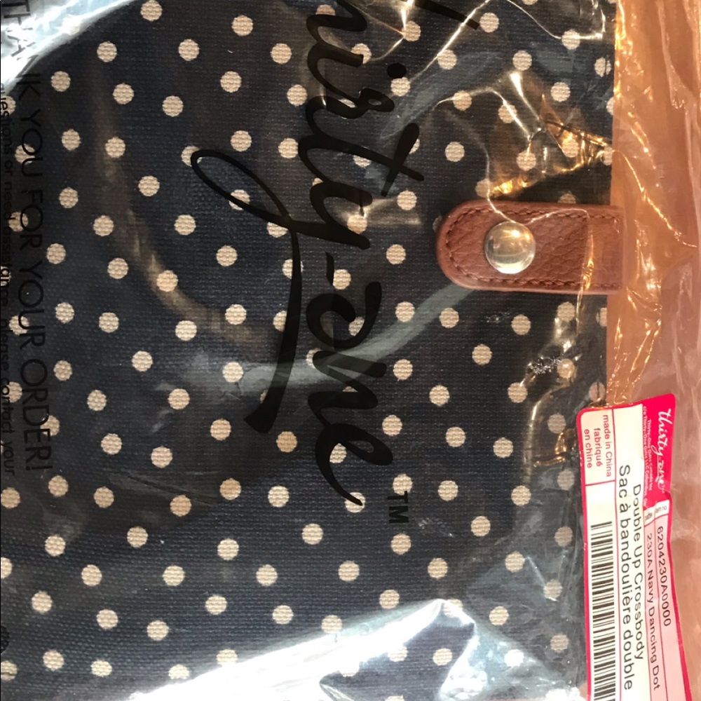 Double up crossbody purse from thirty-one